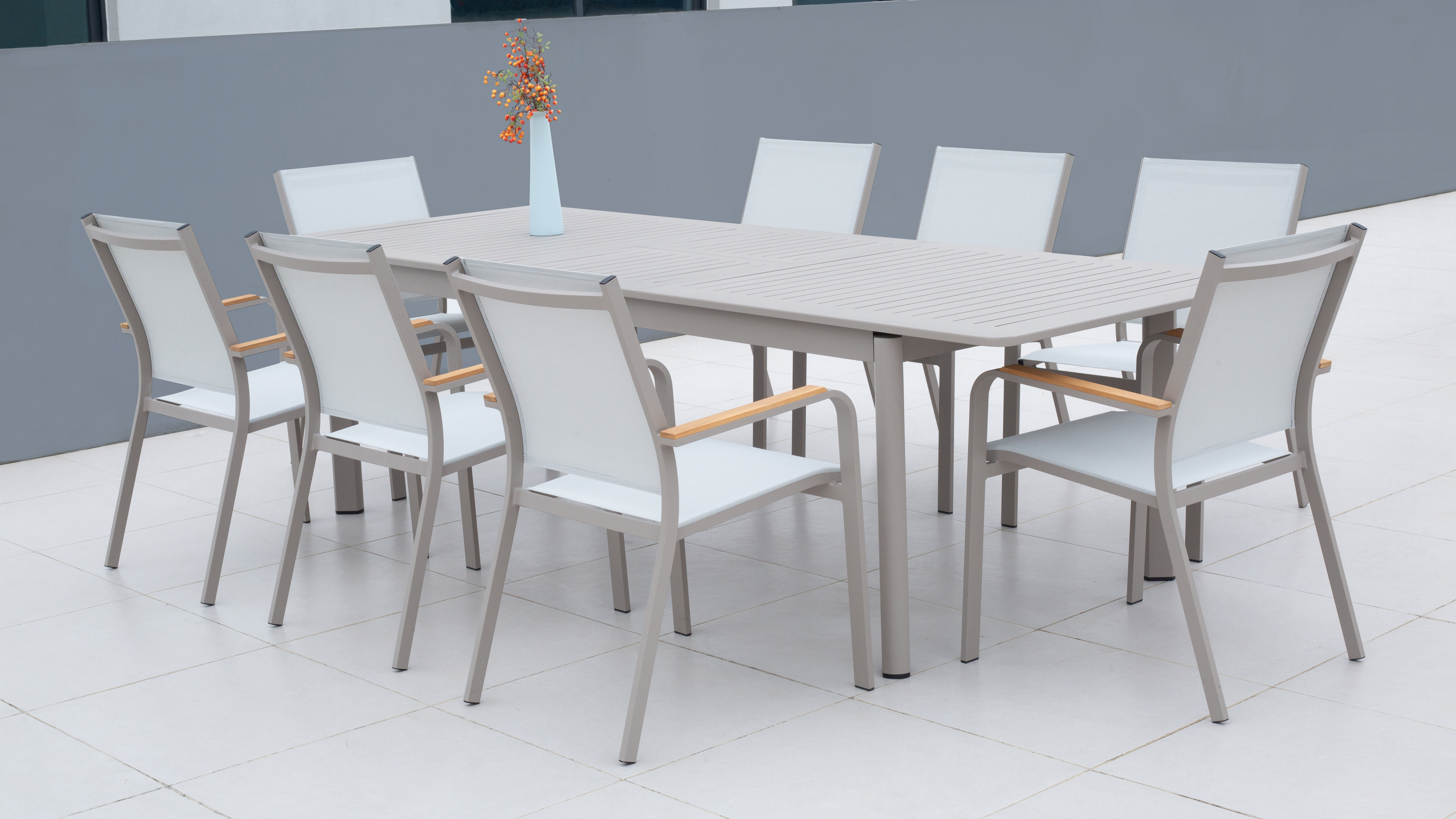 Wentworth Taupe 9-piece Extendable Dining Set With Wentworth Chairs 14 Thumbnail