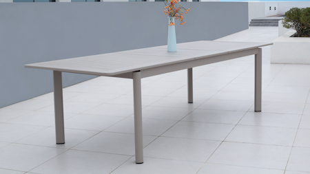Wentworth Taupe Outdoor Extendable Dining Table