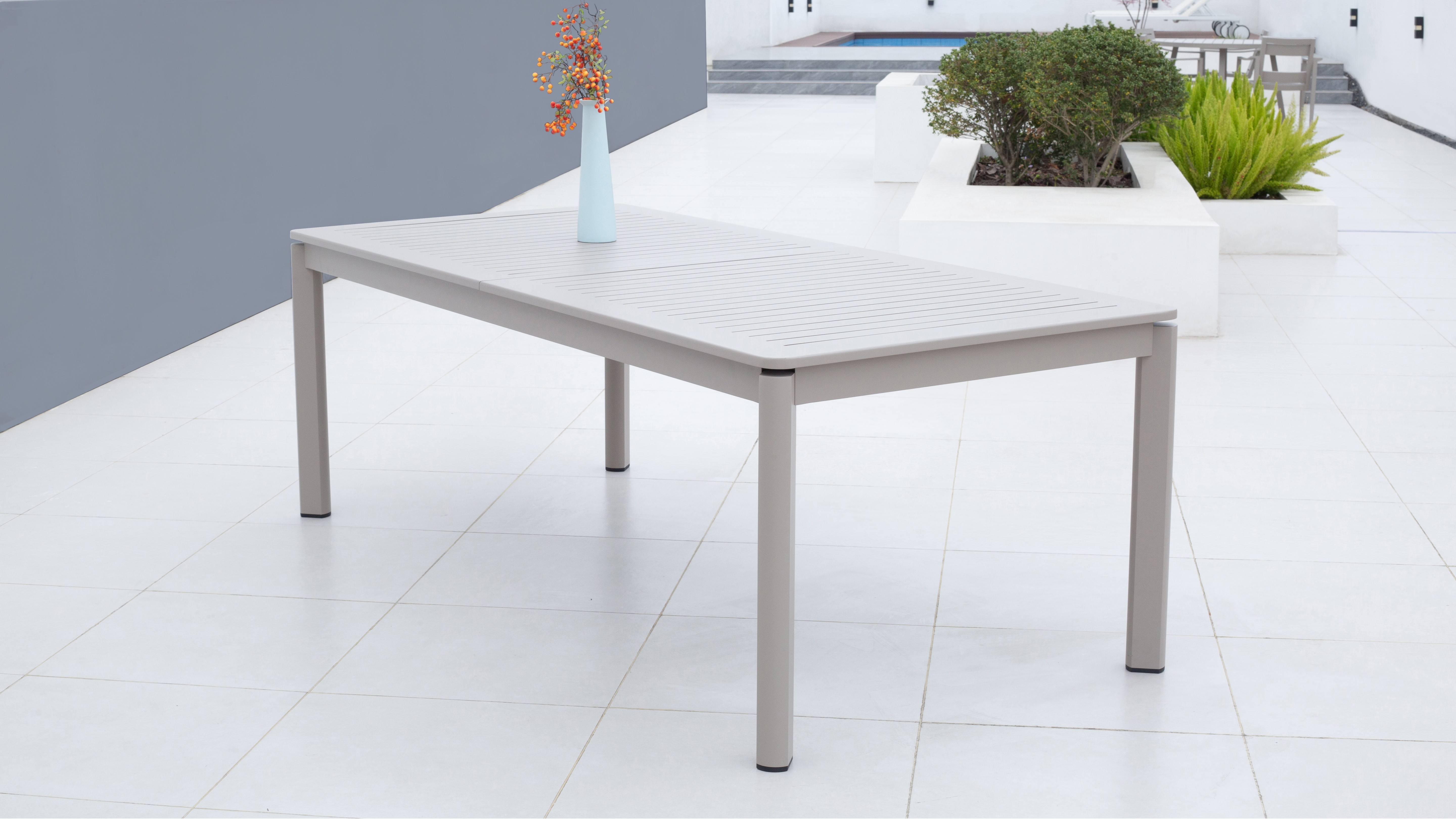 Wentworth Taupe 11-piece Outdoor Extendable Dining Set With Wentworth Chairs 7 Thumbnail