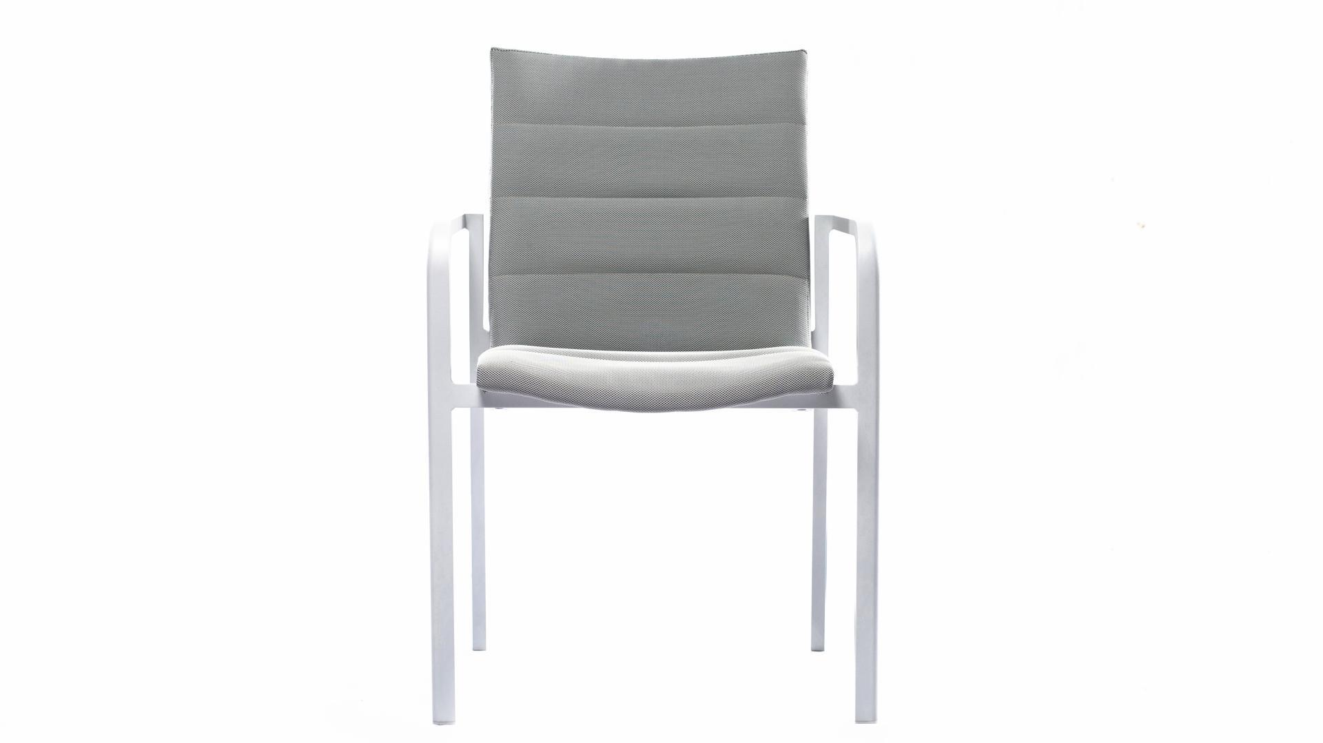 Santa Monica White Outdoor Dining Chair - Set Of Two