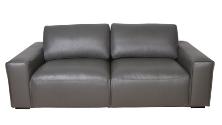 Milo Leather Three Seat Sofa