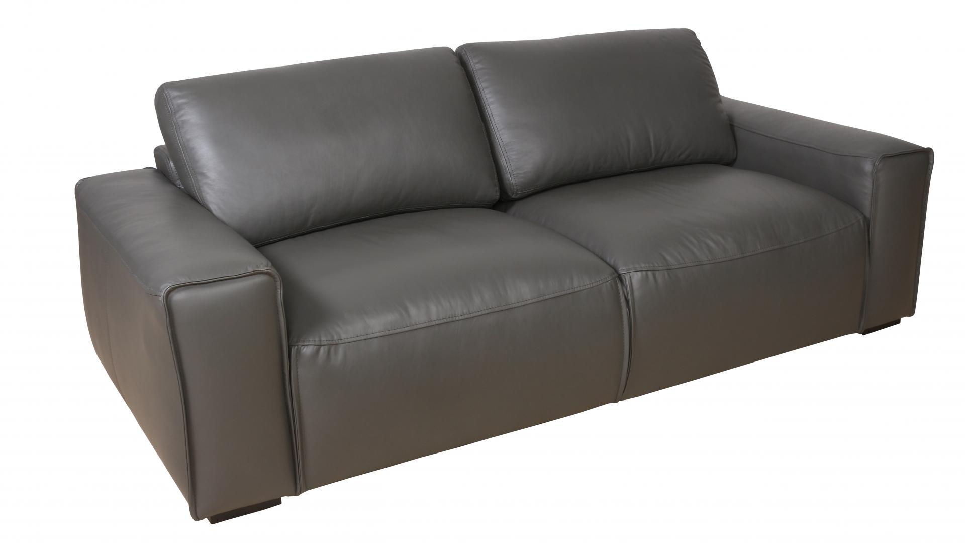 Milo Leather Three Seat Sofa 4 Thumbnail