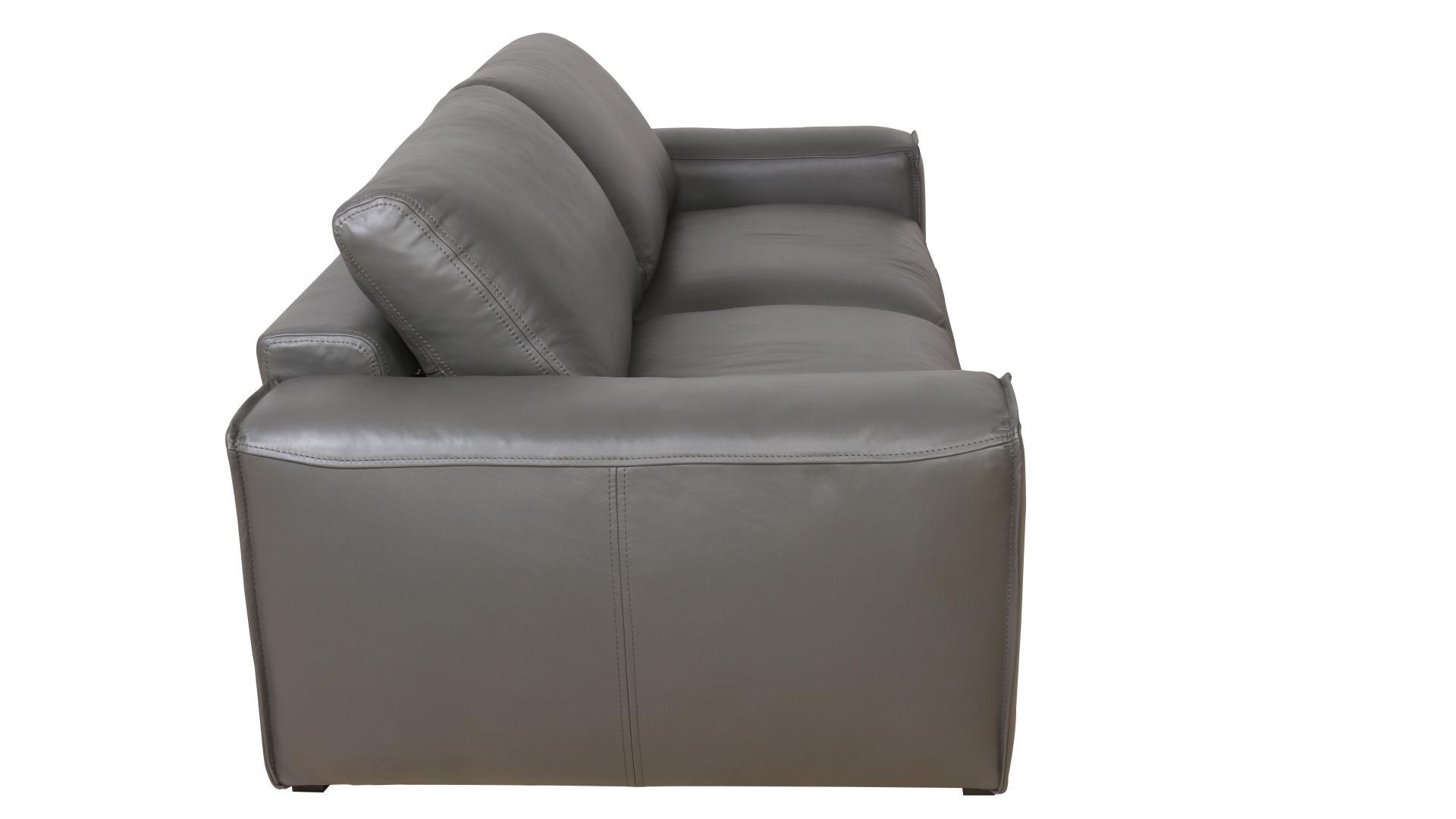 Milo Leather Three Seat Sofa 4 Thumbnail