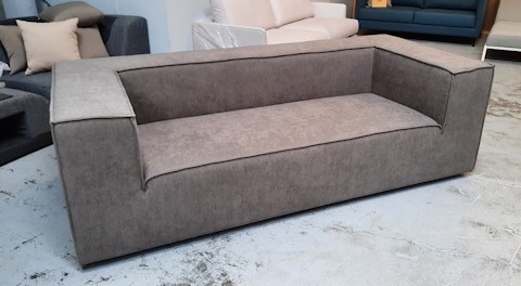 ATLAS Fabric 2.5 Seat Sofa (Firmness- Soft ,fill- Foam ,fabric- Manisa Espresso) 3