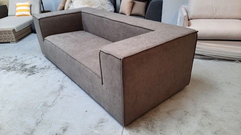 ATLAS Fabric 2.5 Seat Sofa (Firmness- Soft ,fill- Foam ,fabric- Manisa Espresso) 2