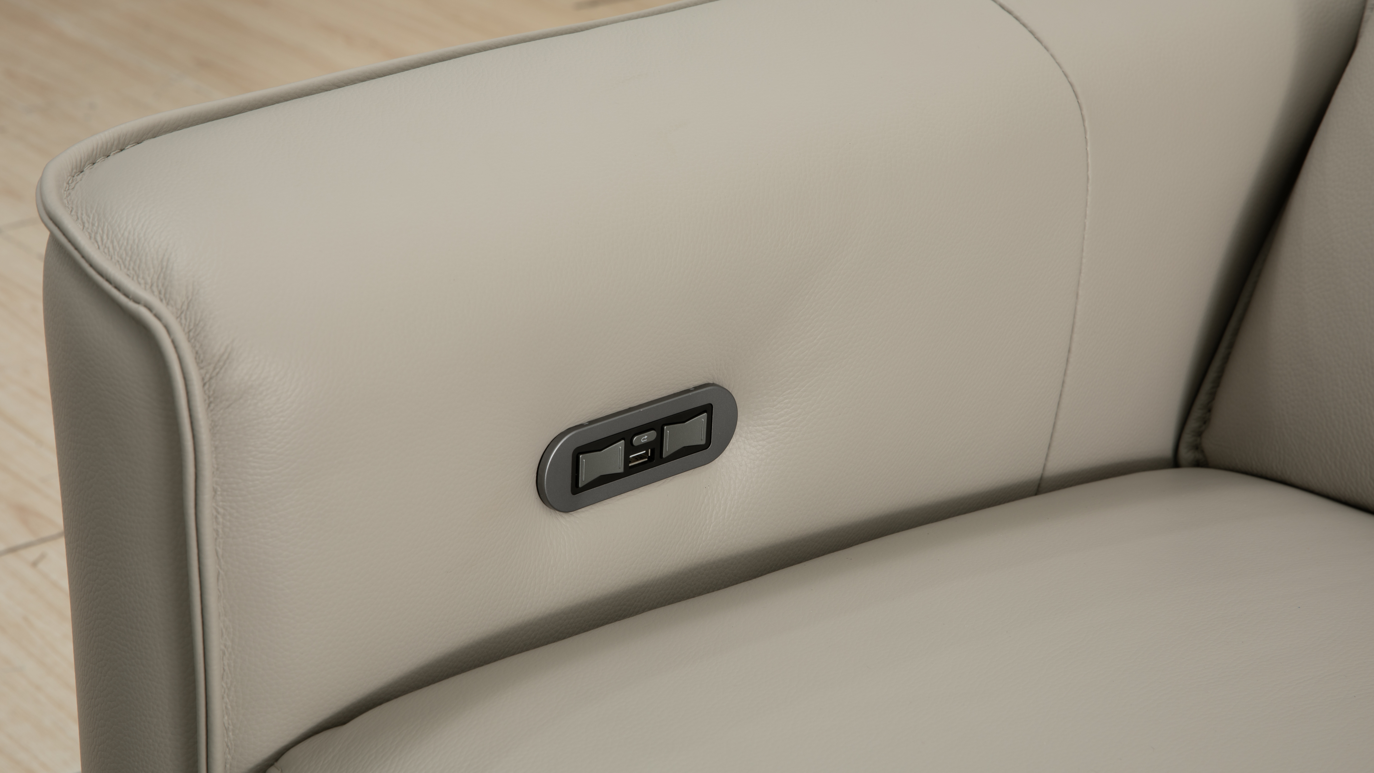 Affleck Leather Recliner 3+2+1 4 Thumbnail