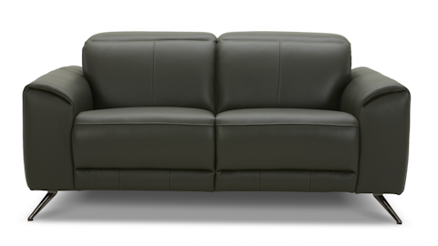 Dover Leather Recliner Two Seater Sofa 1 Thumbnail