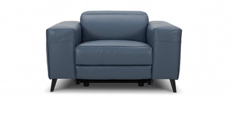 Stirling Leather Recliner Armchair 4 Thumbnail