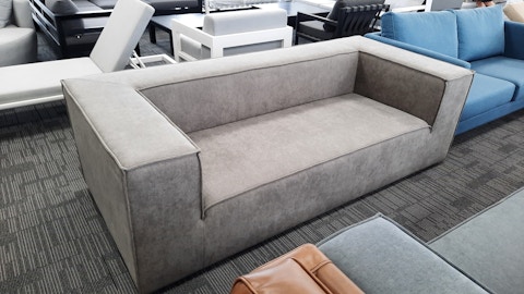 ATLAS Fabric 2.5 Seat Sofa (Firmness- Soft ,fill- Foam ,fabric- Manisa Espresso) 1
