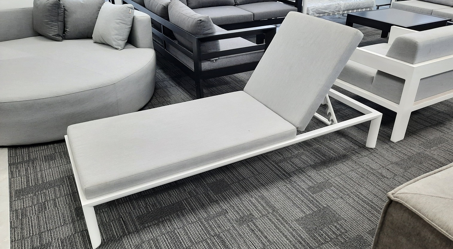 KLARA WHITE Outdoor Sunlounge Set ( - SKU3651199) 1