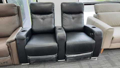 REGENT LEATHER 2 Seater Home Theatre (Electric Recliner) 1