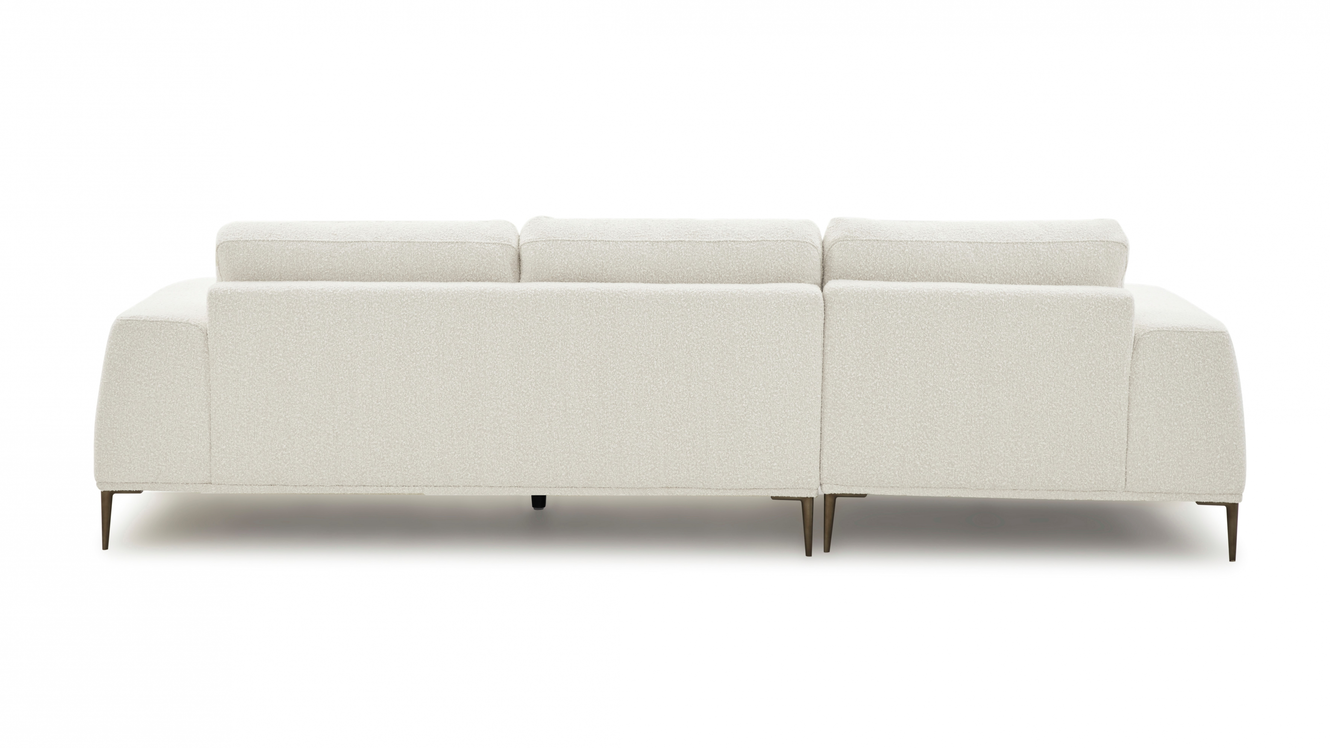 Gemma Boucle Fabric Chaise Lounge 7 Thumbnail
