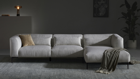 Ella Fabric Chaise Lounge