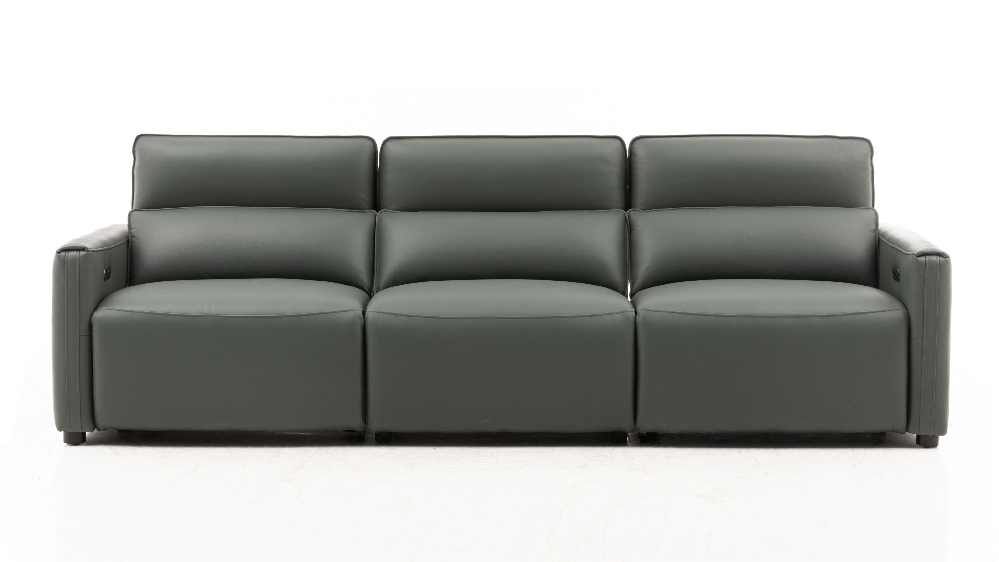 Maverick Leather Recliner Three Seat Sofa 5 Thumbnail