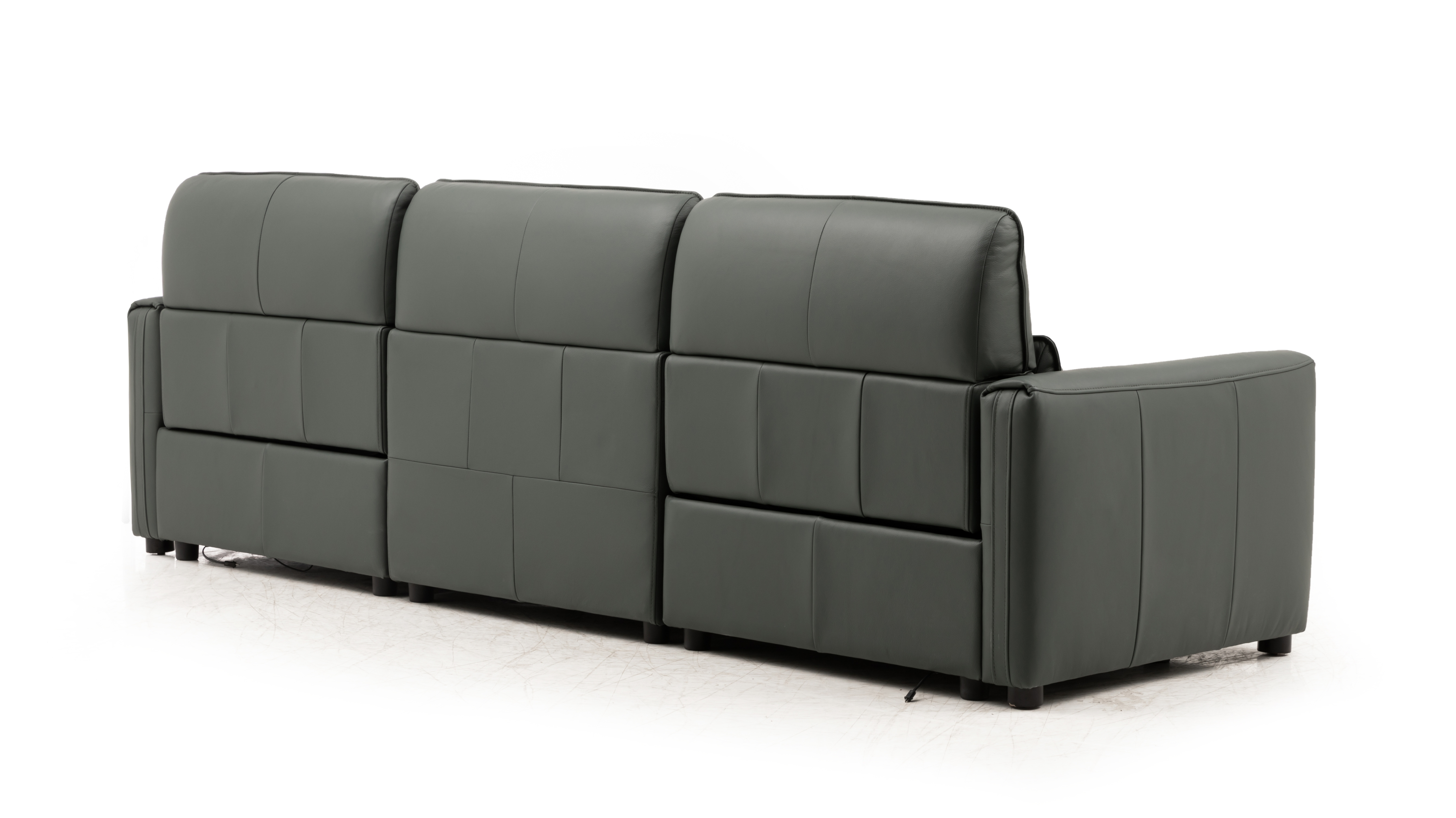Maverick Leather Recliner Three Seat Sofa 5 Thumbnail