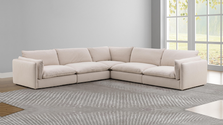 Claire Fabric Corner Lounge