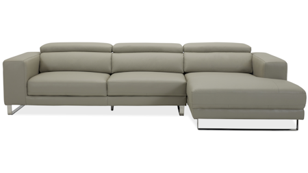 Elixir Leather Sliding Chaise Lounge