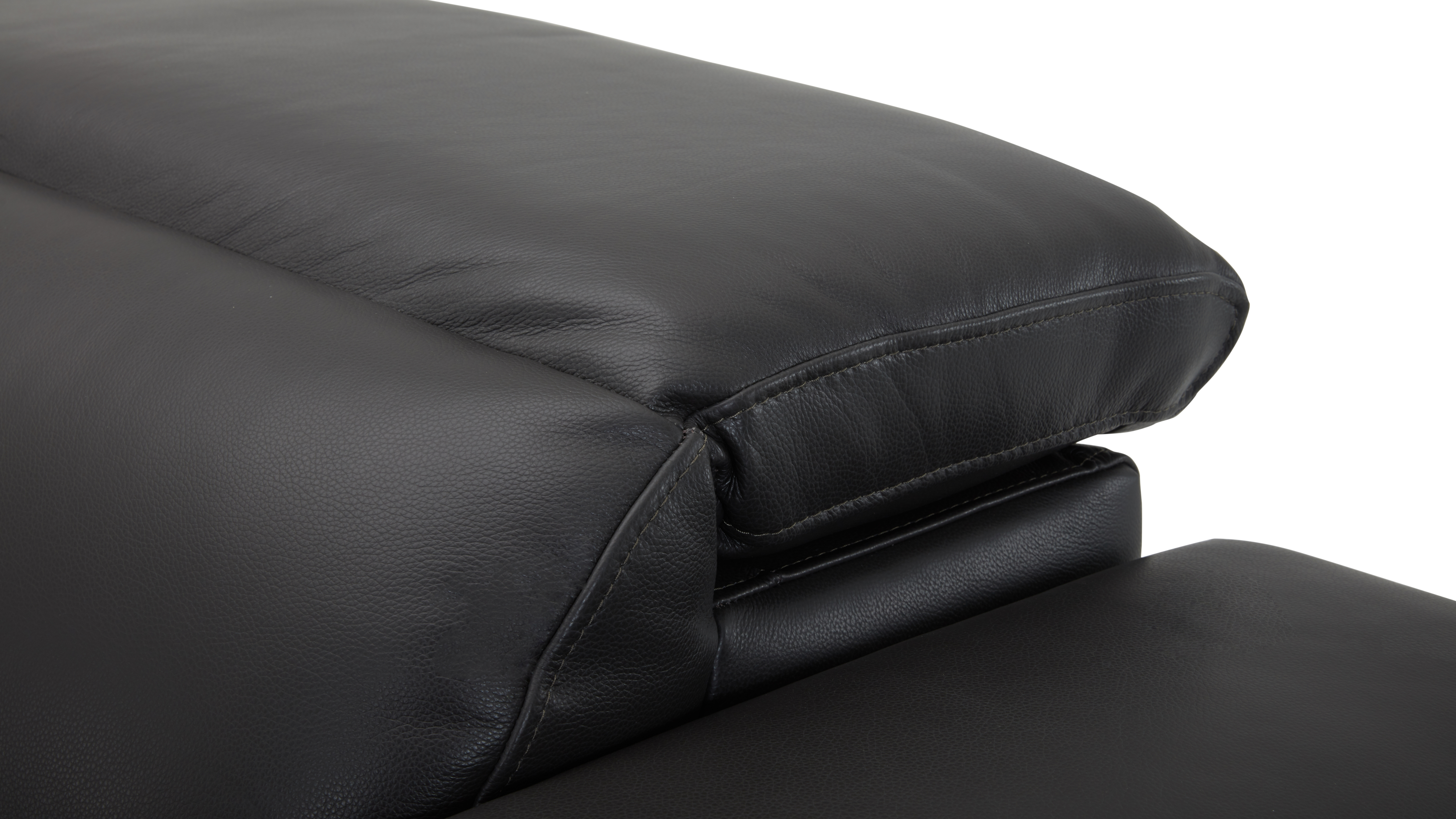 Stirling Leather Recliner Chaise Lounge Option B 10 Thumbnail