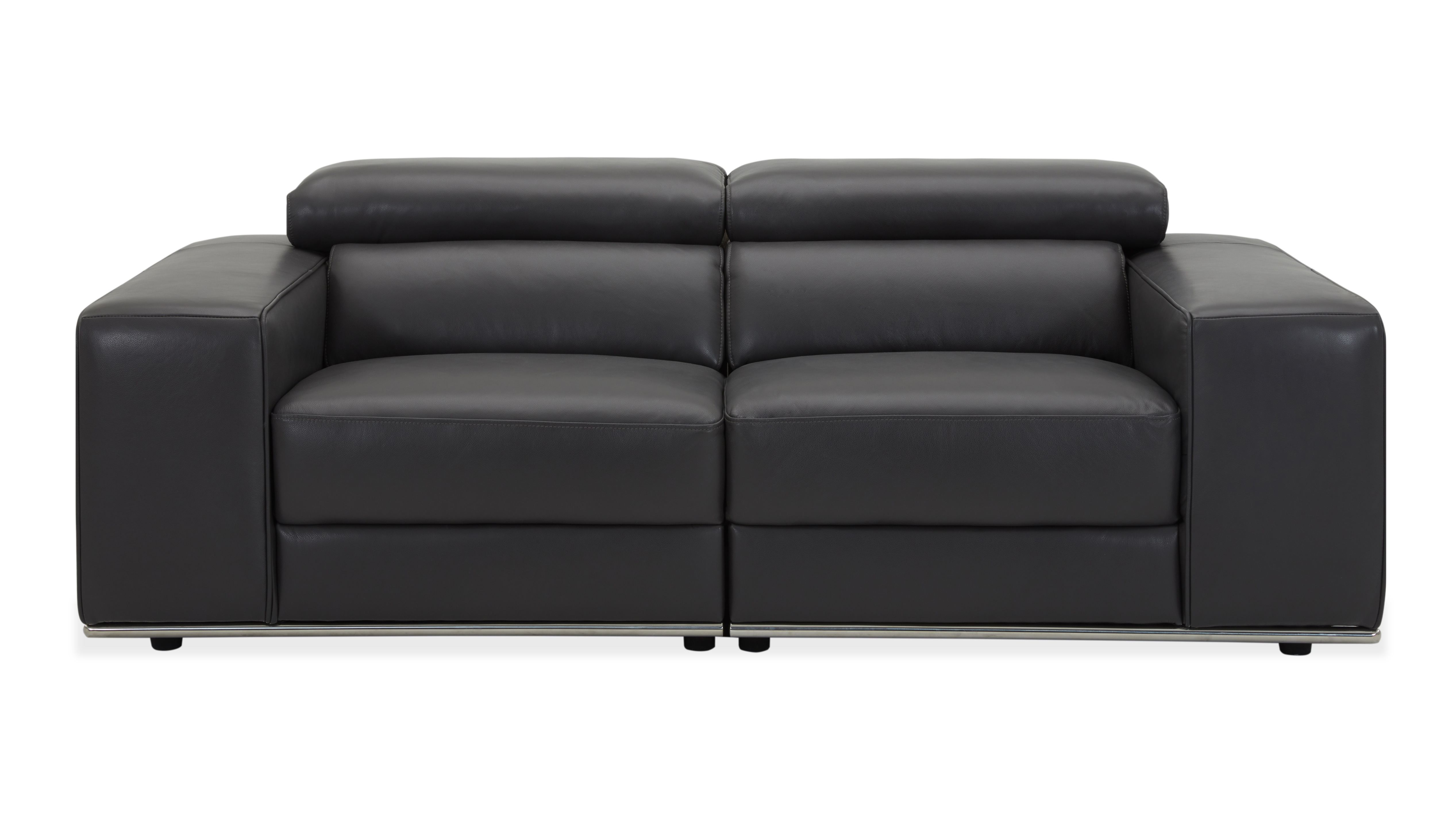 Lorenzo Leather Two Seat Sofa 5 Thumbnail