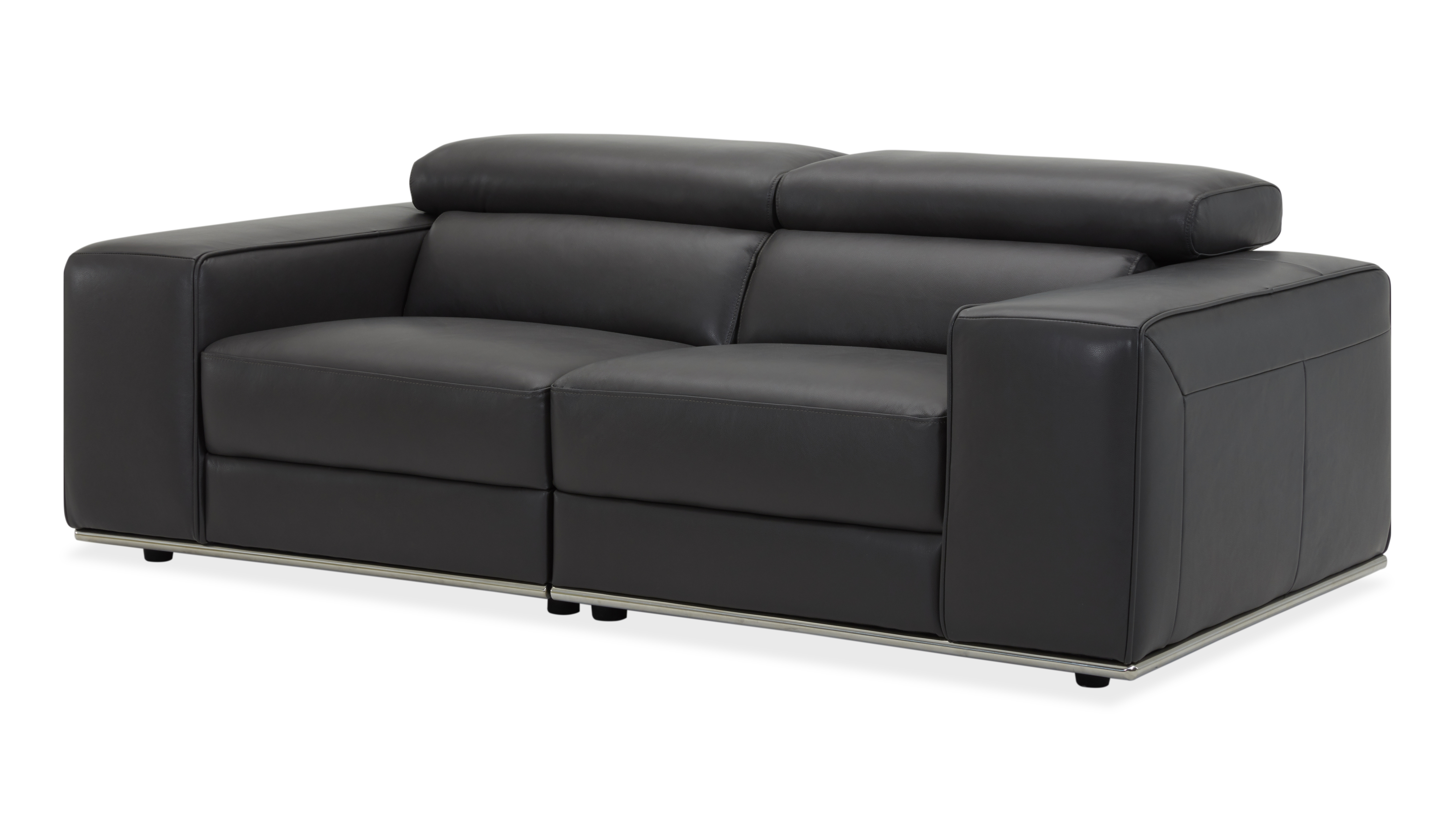 Lorenzo Leather Two Seat Sofa 5 Thumbnail
