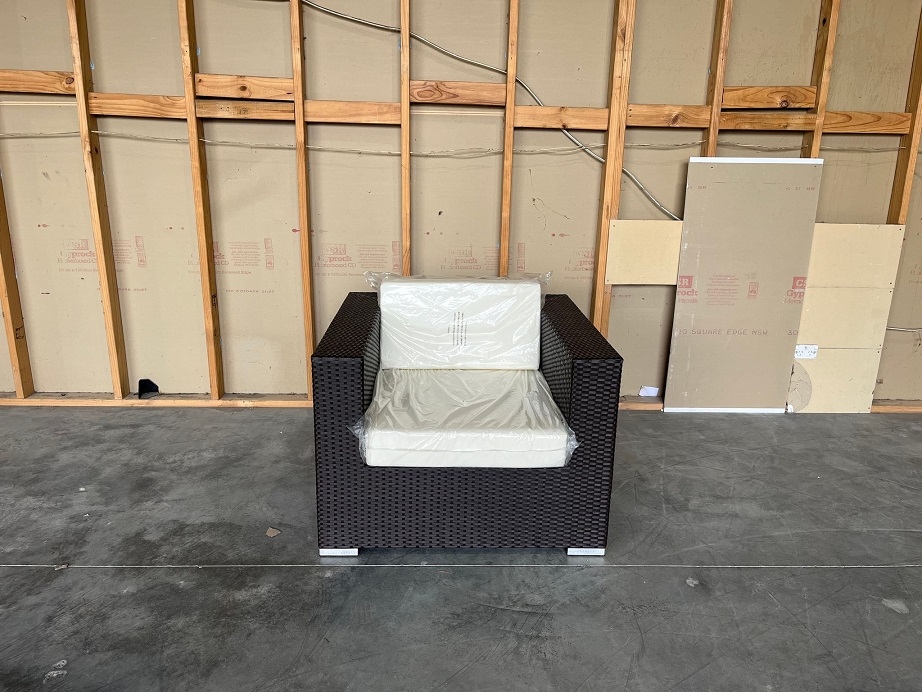  Moda Classic Armchair Module (Wicker Colour-chocolate Brown - SKU36) 1