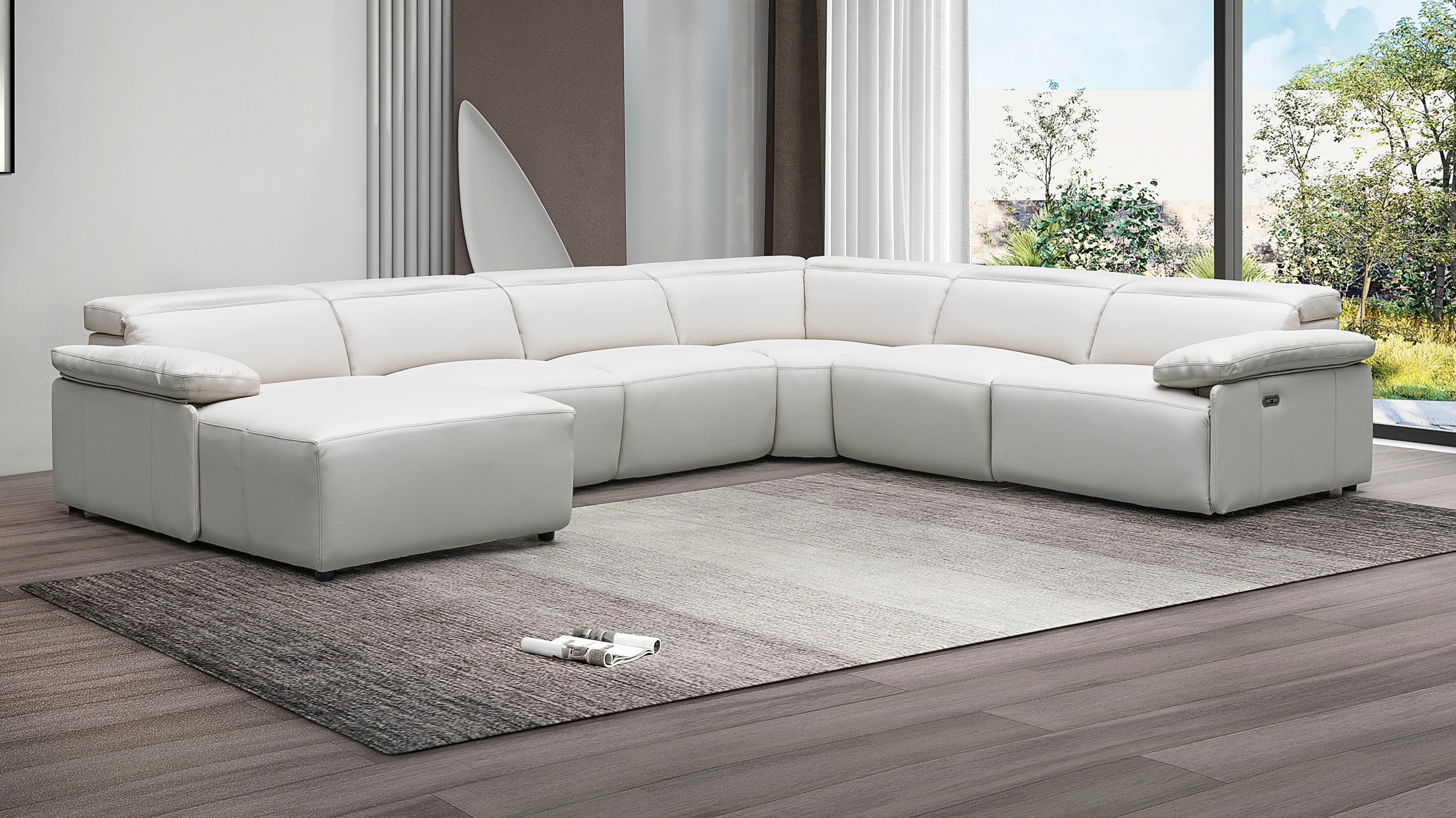 Crawford Leather Recliner Modular Lounge Option A 4 Thumbnail