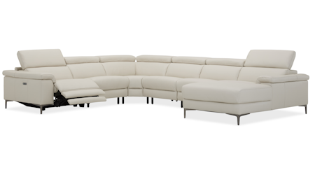 Carlisle Leather Recliner Modular Lounge Option A