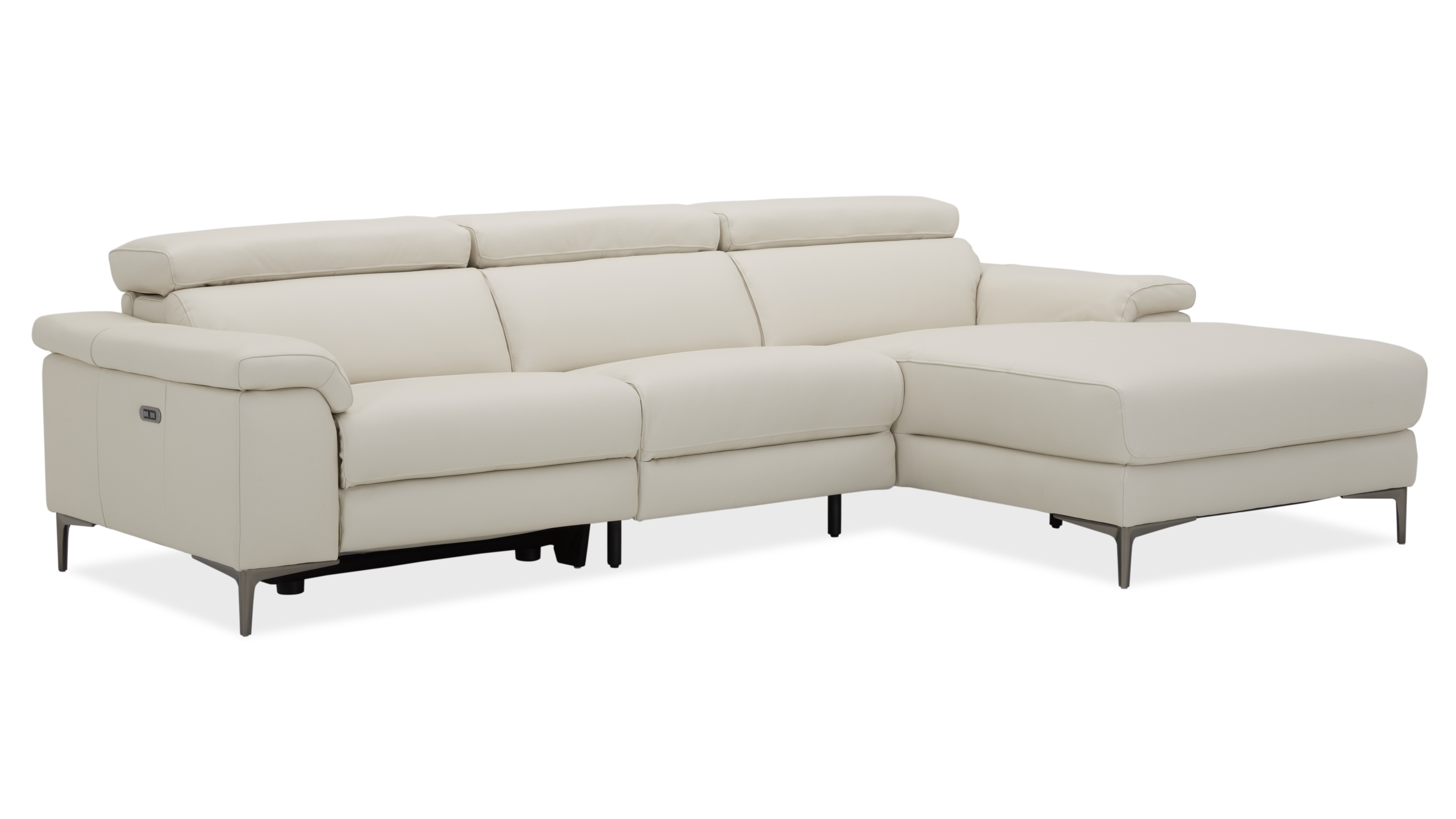 Carlisle Leather Recliner Chaise Lounge Option A 7 Thumbnail