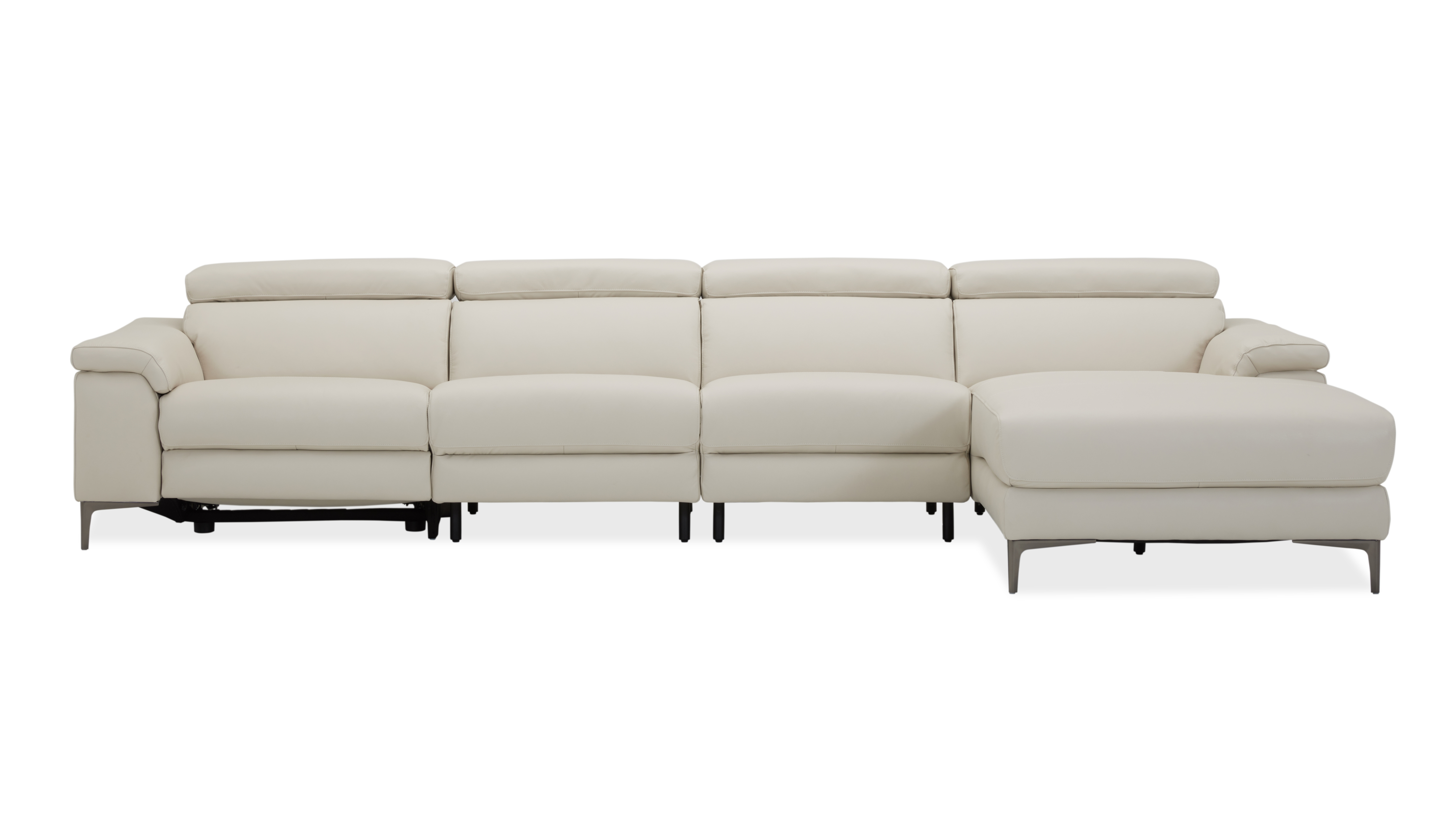 Carlisle Leather Recliner Chaise Lounge Option B 9 Thumbnail