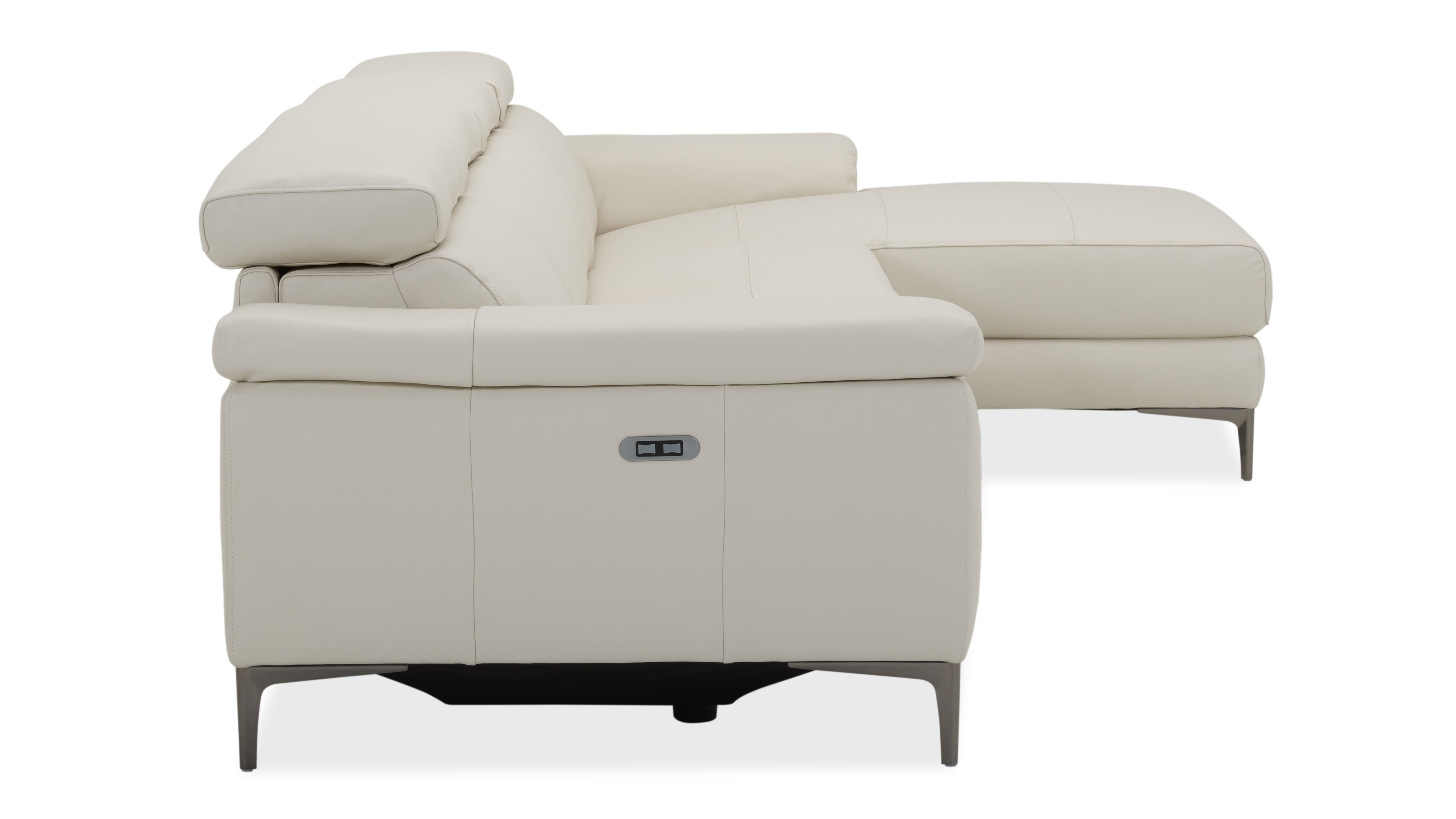 Carlisle Leather Recliner Chaise Lounge Option B 9 Thumbnail