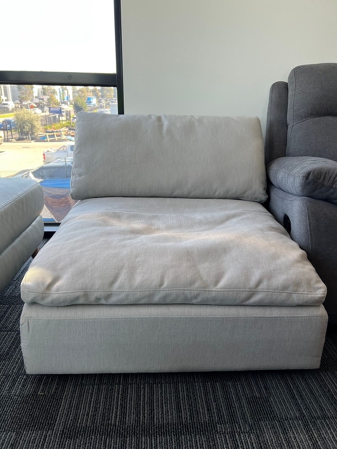 CLOUD Middle Module (Fabric- Tate Lunar ,fill- Feather ,firmness- Soft - SKU2162820) 1