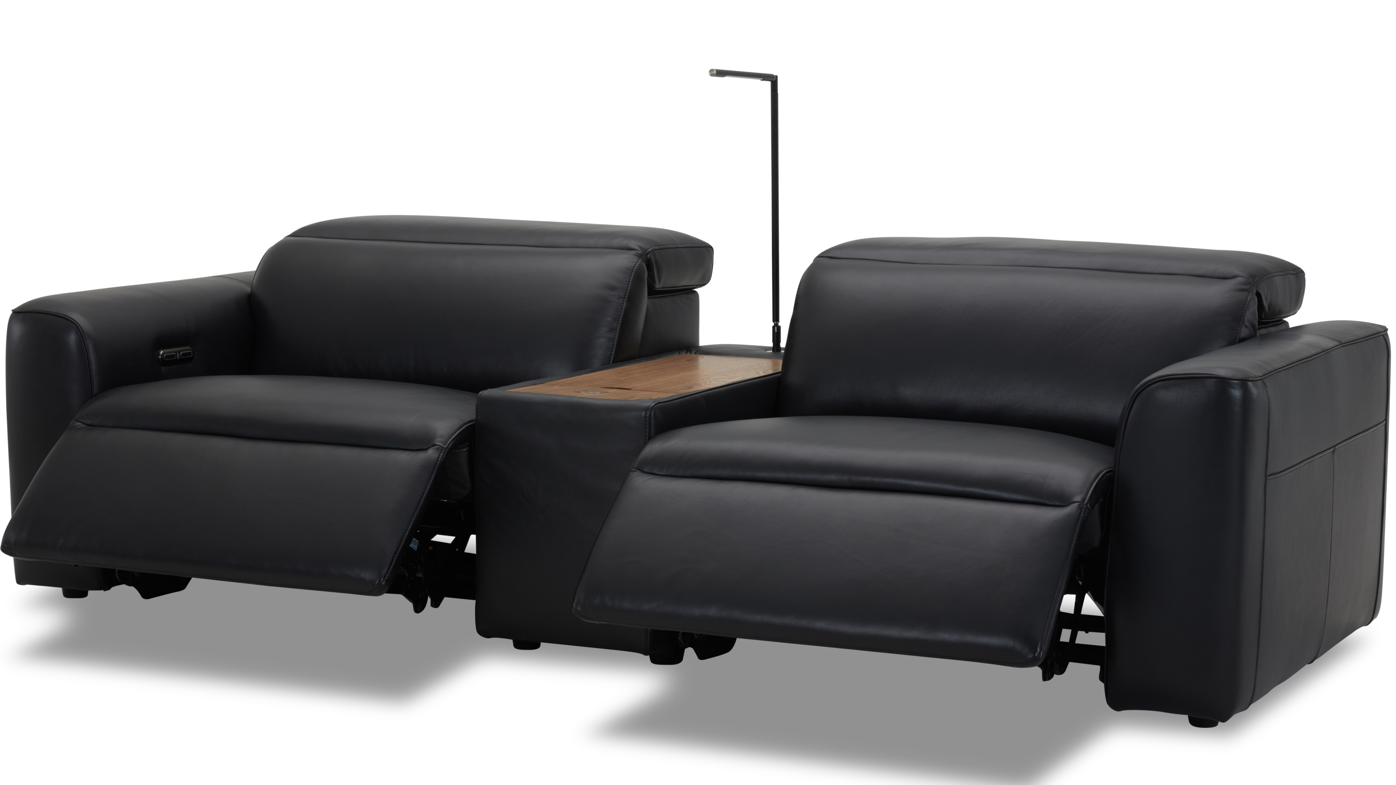 Leather home on sale theatre lounge