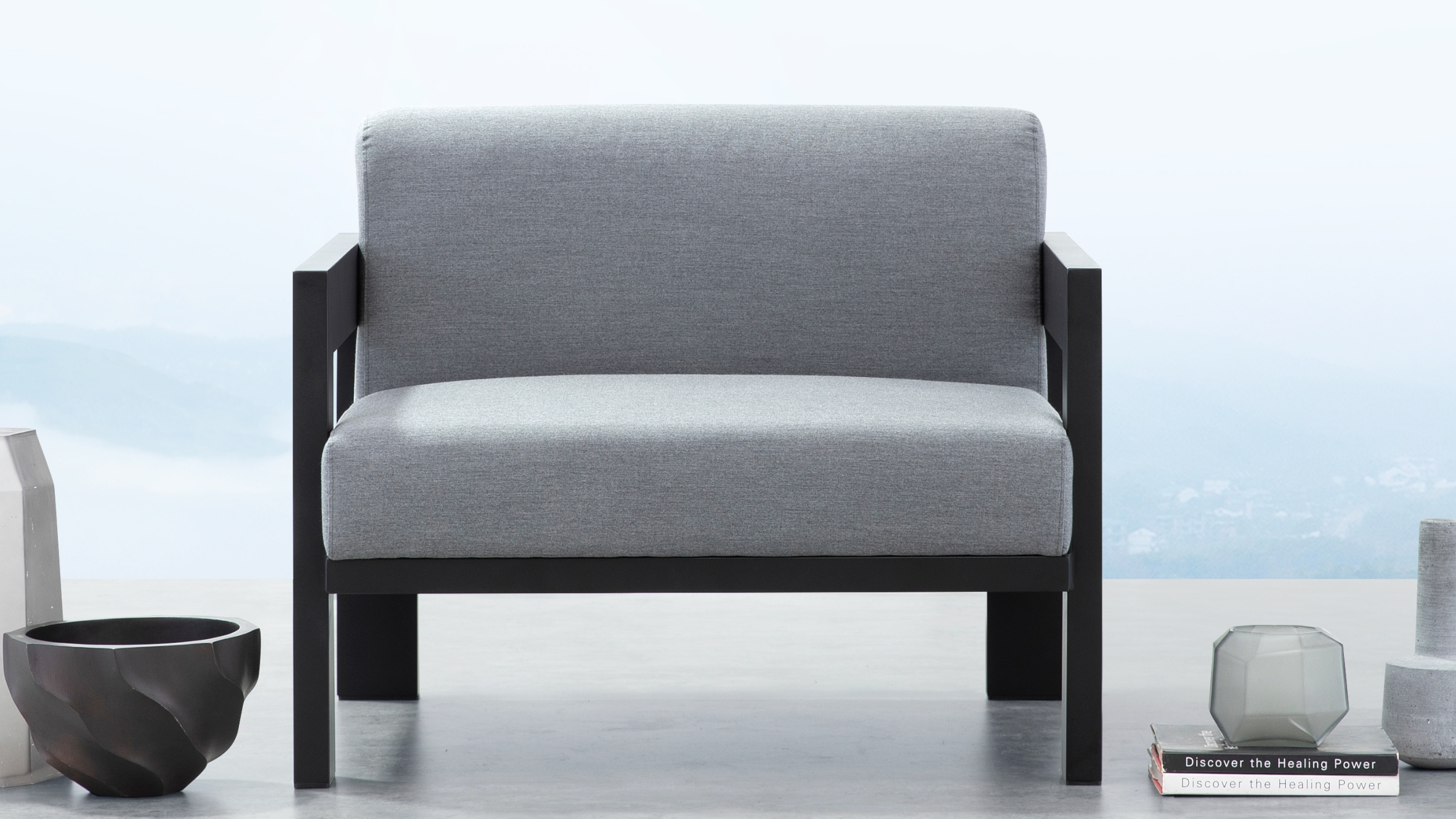 New Noosa Black Outdoor Armchair 7 Thumbnail