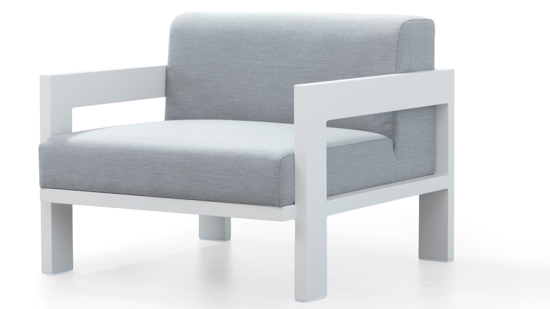 New Noosa White Outdoor Armchair 9 Thumbnail