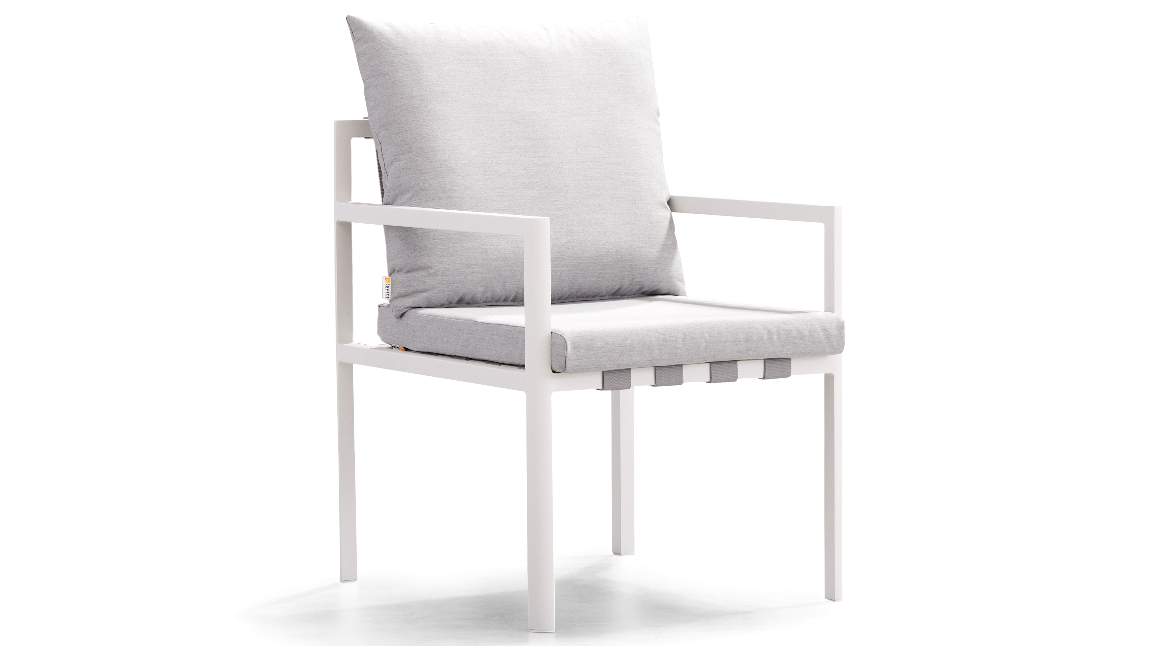 Manly White 7-piece Outdoor Ceramic Dining Set 8 Thumbnail