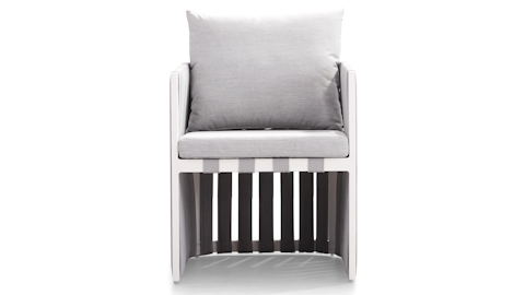 Manly Cove White Outdoor Dining Chair 4 Thumbnail
