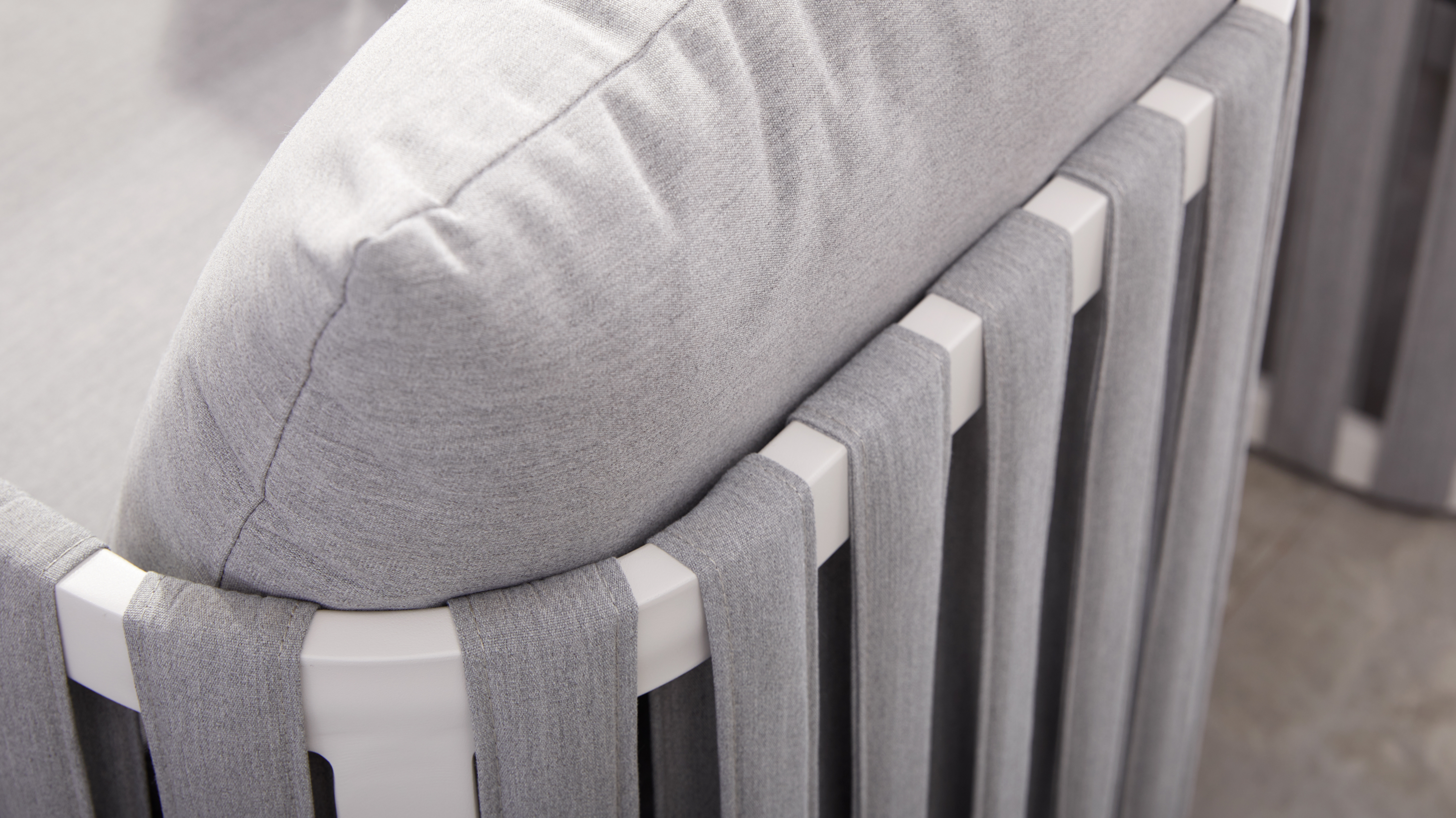 Manly Cove White Outdoor Dining Chair 6 Thumbnail