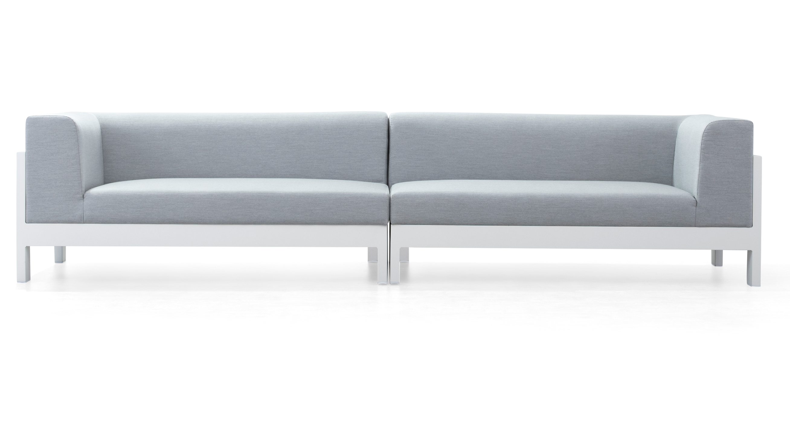 New Noosa White Outdoor Fabric Lounge 10 Thumbnail