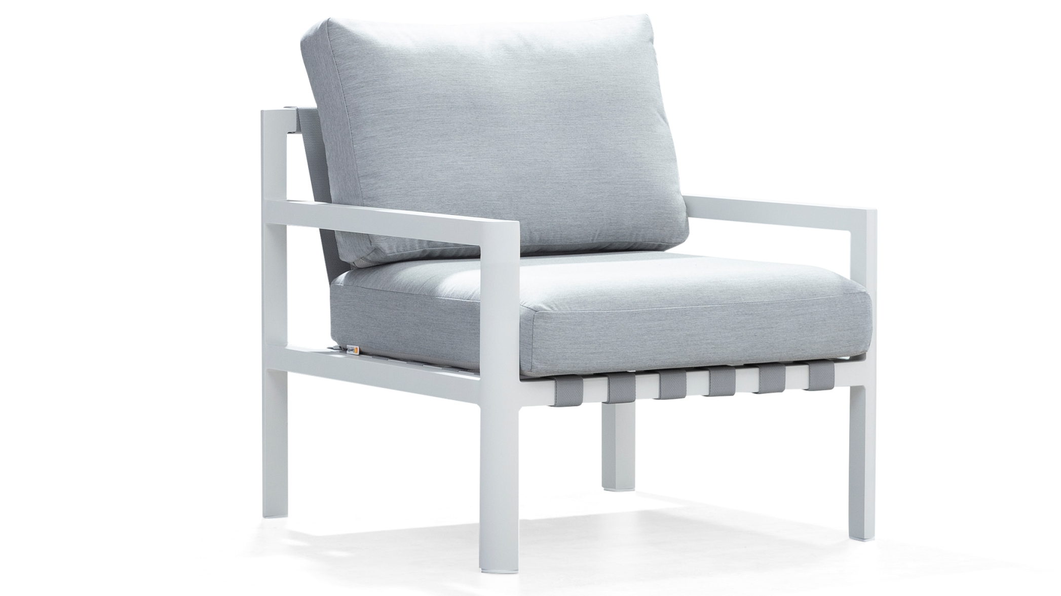 Manly White Outdoor Armchair 12 Thumbnail