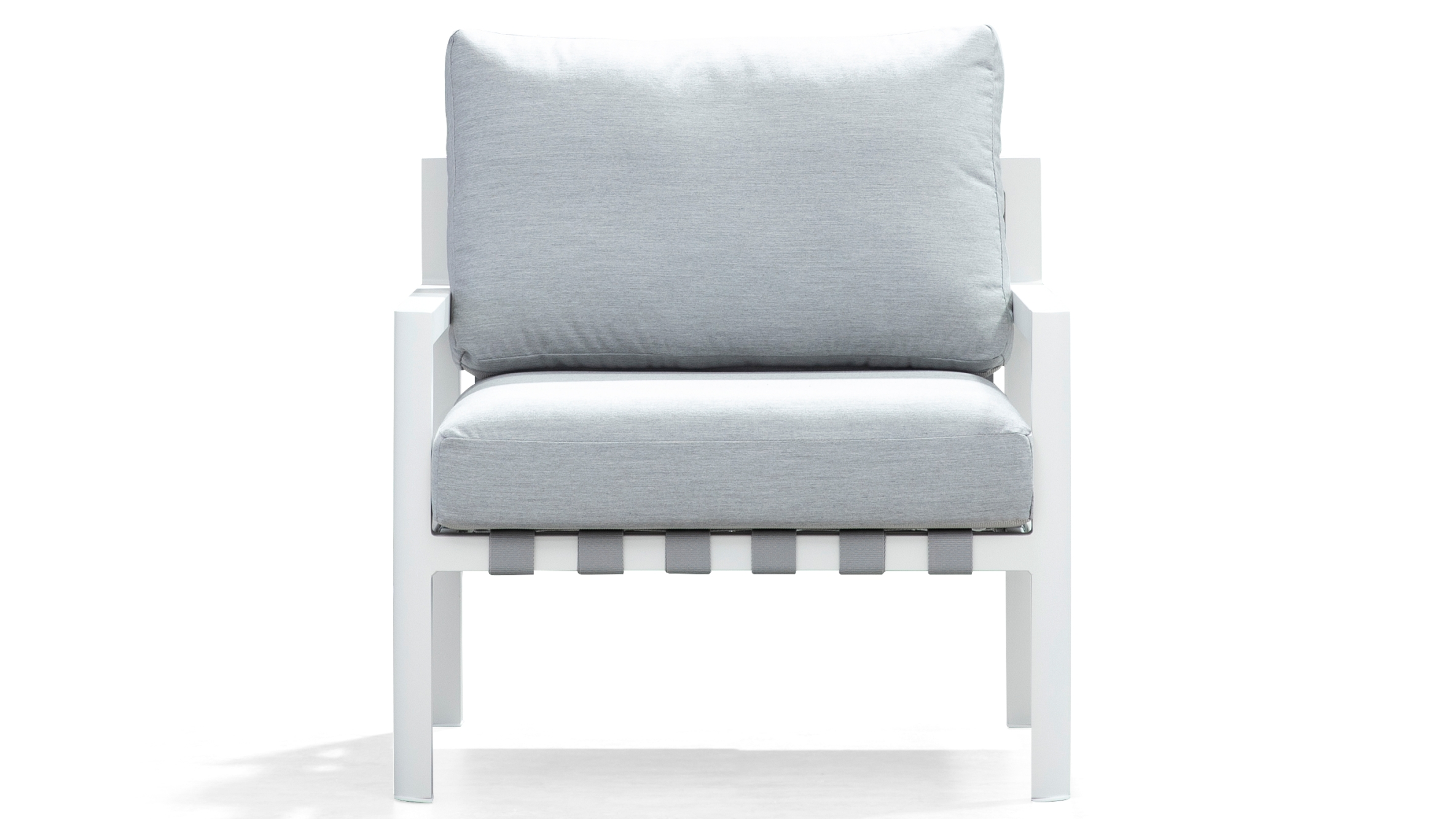 Manly White Outdoor Armchair 12 Thumbnail