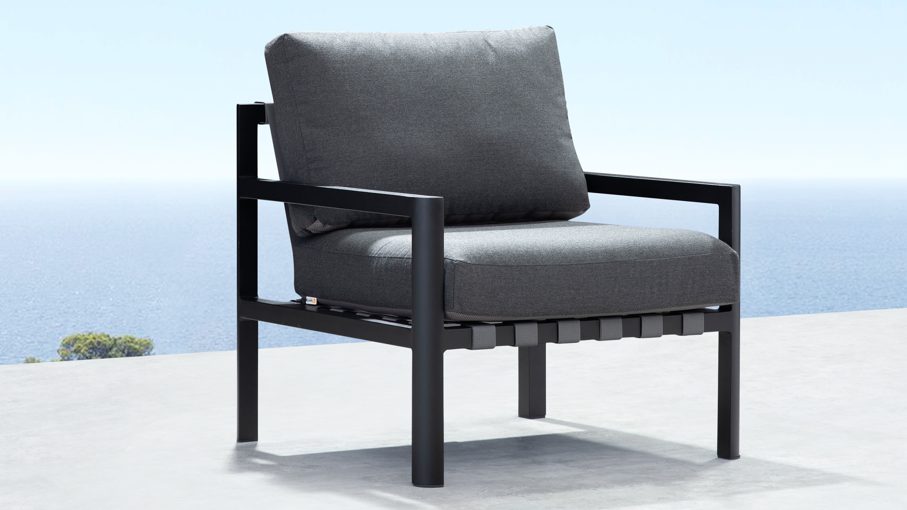 Manly Black Outdoor Armchair 11 Thumbnail