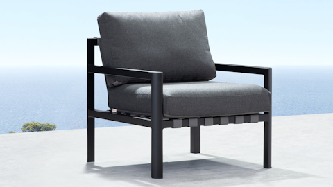 Manly Black Outdoor Armchair 9 Thumbnail
