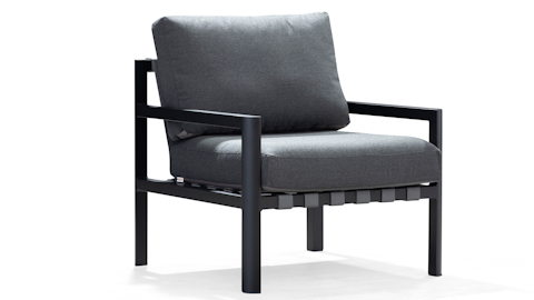 Manly Black Outdoor Armchair 9 Thumbnail