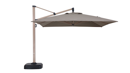 Billabong Taupe Outdoor Cantilever Umbrella