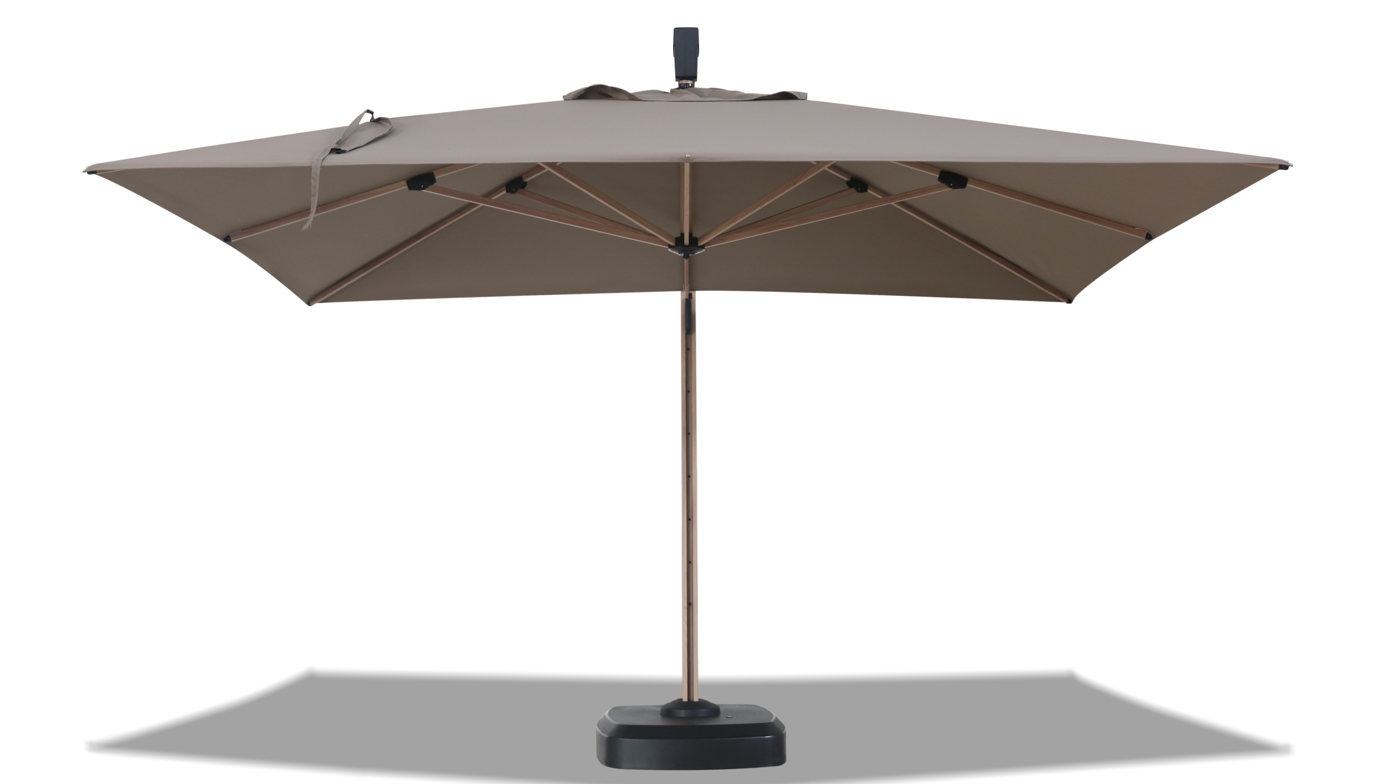 Billabong Taupe Outdoor Cantilever Umbrella 5 Thumbnail