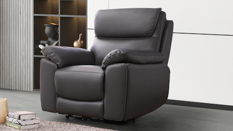 Olite Leather Recliner Armchair 5 Thumbnail