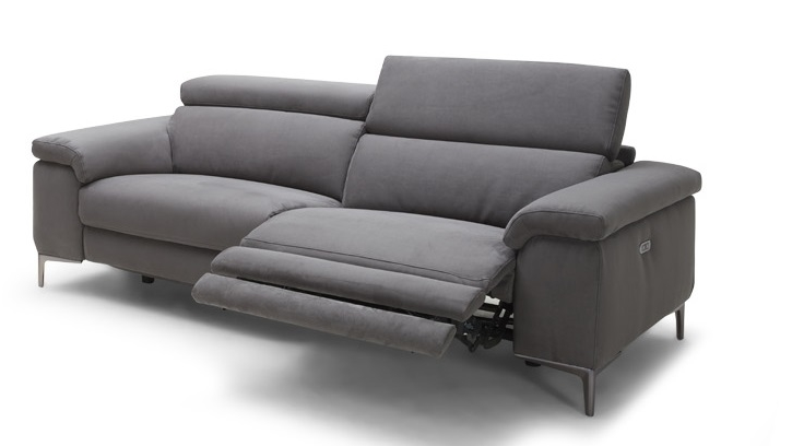 Carlisle Fabric Electric Recliner Three Seat Sofa 3 Thumbnail