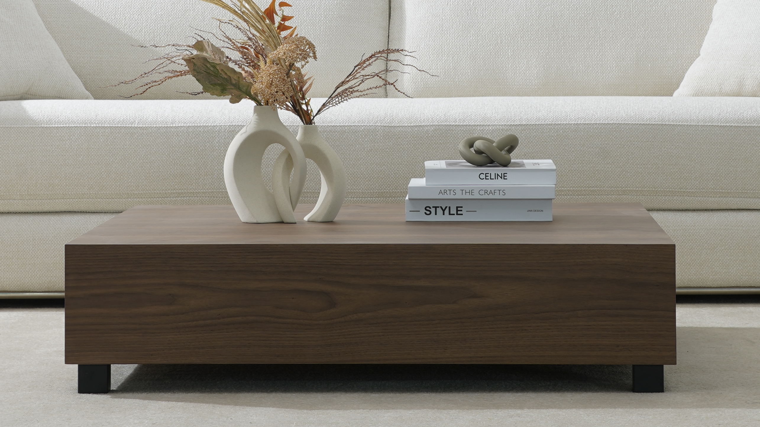 Artisan Walnut Coffee Table 7 Thumbnail