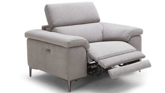 Carlisle Fabric Electric Recliner Armchair 5 Thumbnail