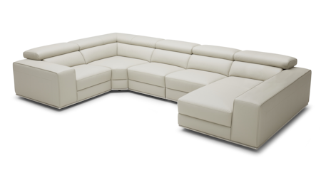Lorenzo Leather Modular Lounge Option C